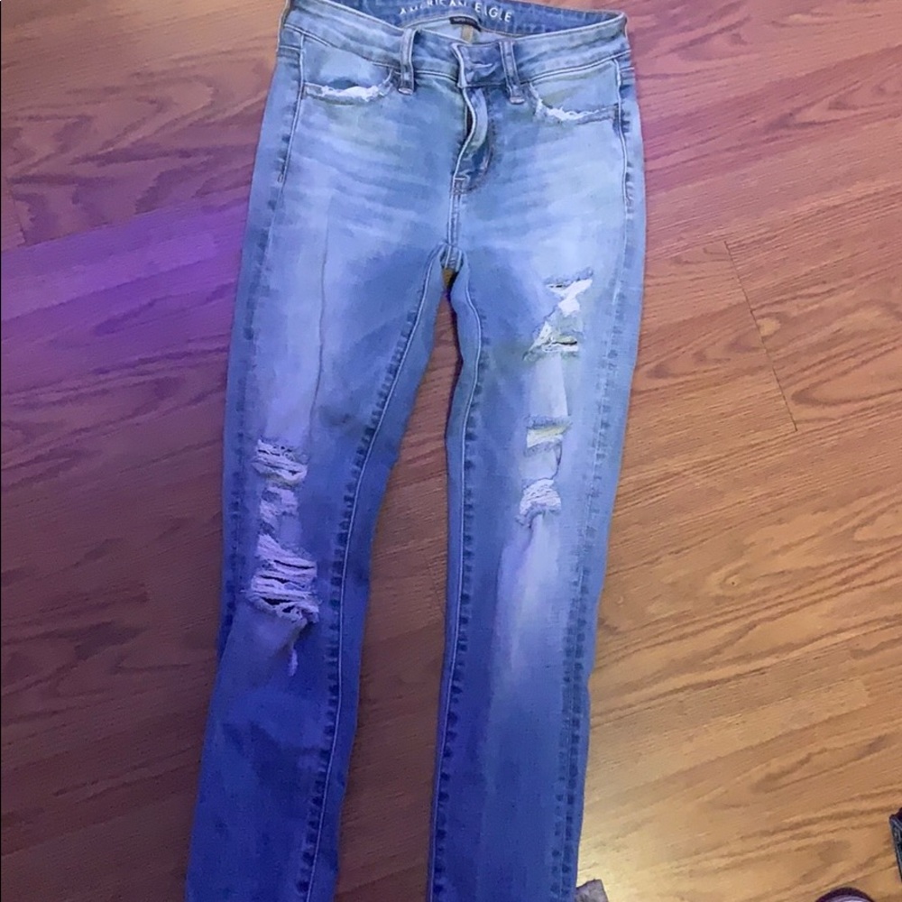 American eagle super stretch jeans